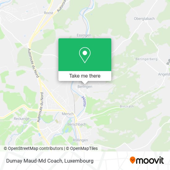 Dumay Maud-Md Coach map