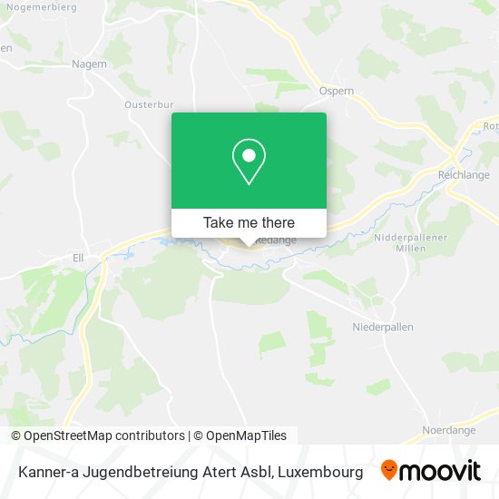 Kanner-a Jugendbetreiung Atert Asbl map