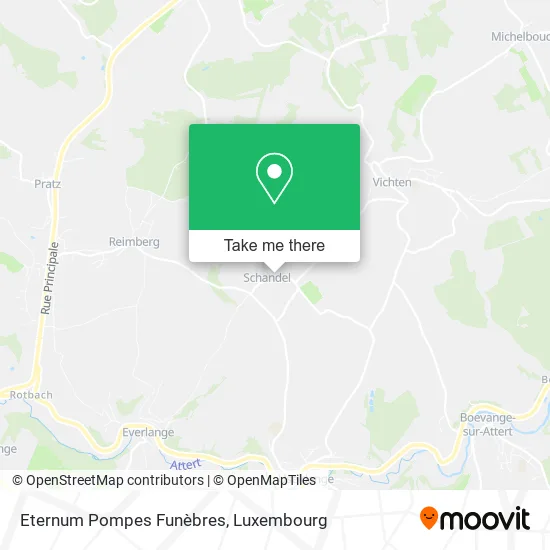Eternum Pompes Funèbres map