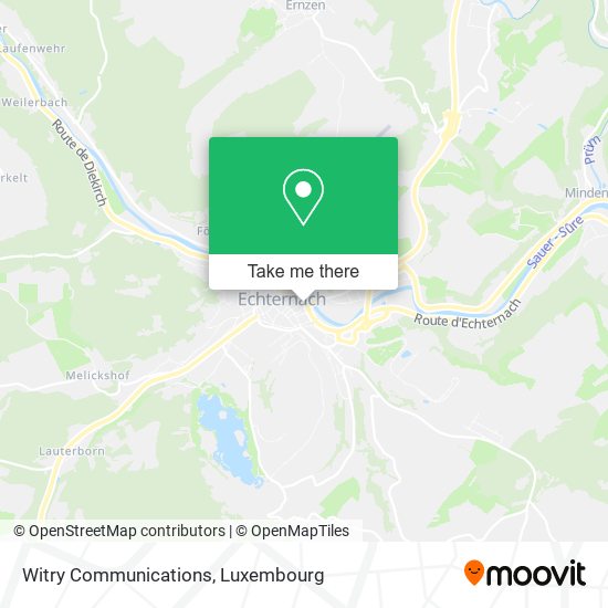 Witry Communications map