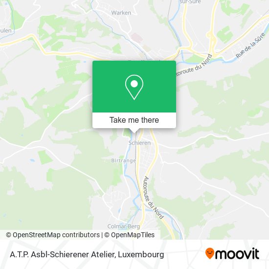 A.T.P. Asbl-Schierener Atelier Karte