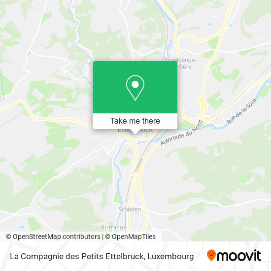 La Compagnie des Petits Ettelbruck map