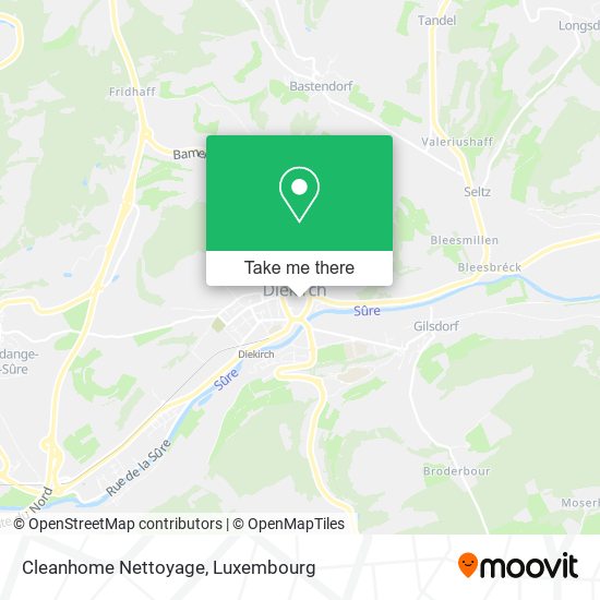 Cleanhome Nettoyage map