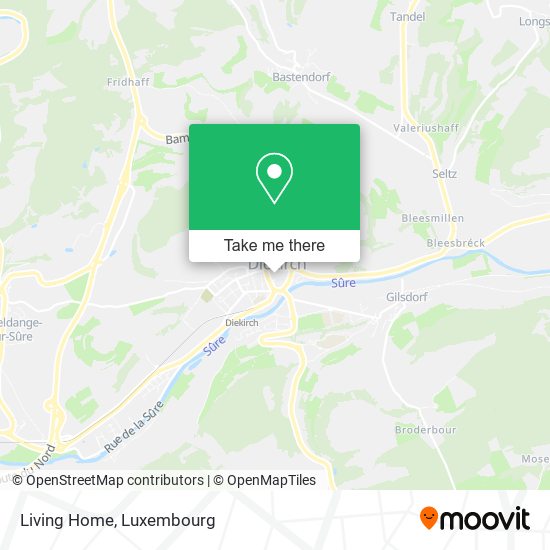 Living Home map