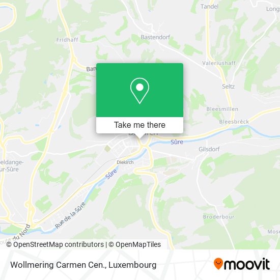 Wollmering Carmen Cen. map