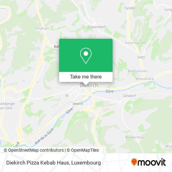 Diekirch Pizza Kebab Haus Karte