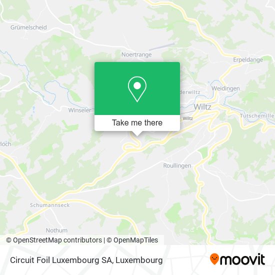 Circuit Foil Luxembourg SA map