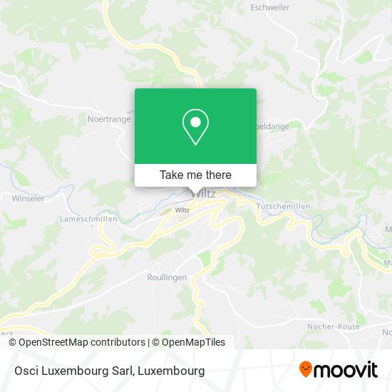 Osci Luxembourg Sarl map