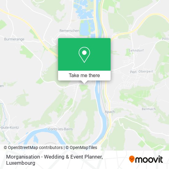 Morganisation - Wedding & Event Planner map