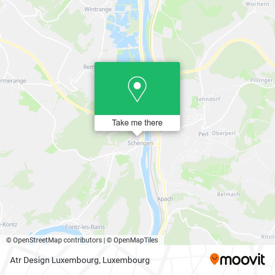 Atr Design Luxembourg map
