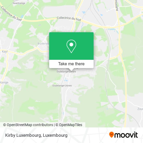 Kirby Luxembourg map