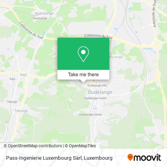 Pass-Ingenierie Luxembourg Sàrl map