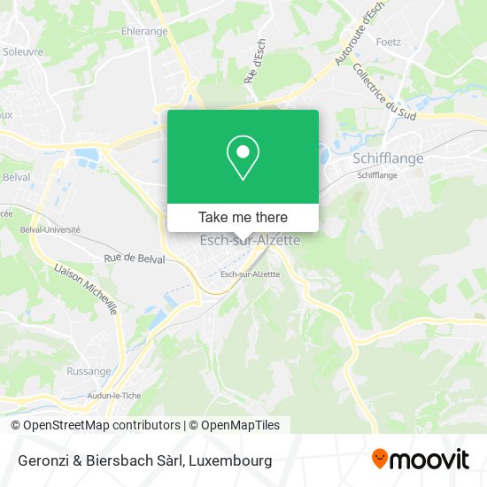 Geronzi & Biersbach Sàrl map