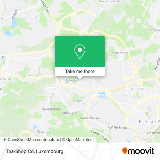 Tea-Shop.Co map