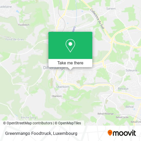 Greenmango Foodtruck map