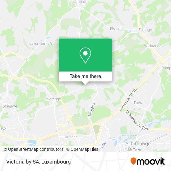 Victoria by SA map