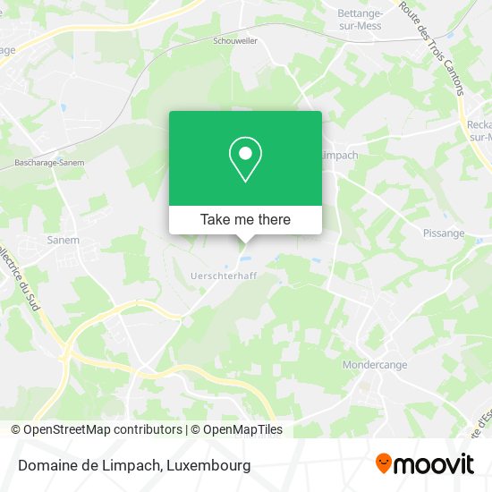 Domaine de Limpach map
