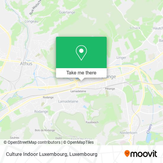 Culture Indoor Luxembourg Karte