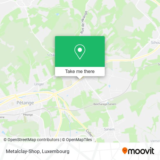 Metalclay-Shop map
