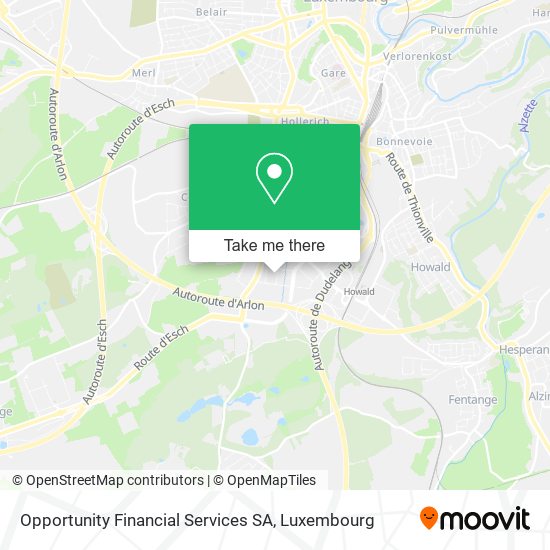 Opportunity Financial Services SA map