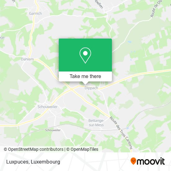 Luxpuces map