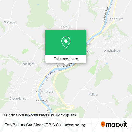 Top Beauty Car Clean (T.B.C.C.) map