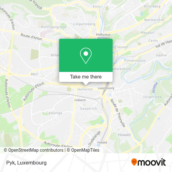 Pyk map