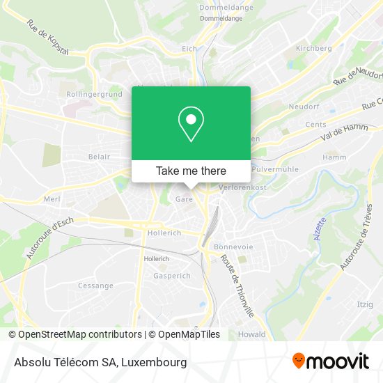 Absolu Télécom SA map