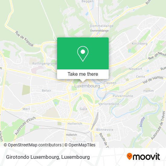 Girotondo Luxembourg map