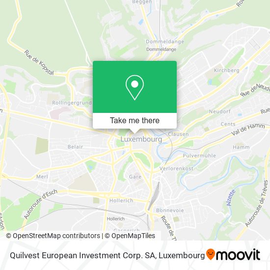 Quilvest European Investment Corp. SA map
