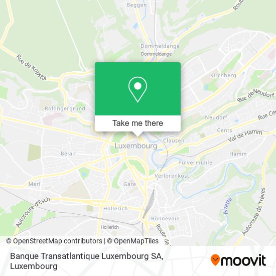 Banque Transatlantique Luxembourg SA map