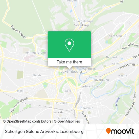 Schortgen Galerie Artworks map