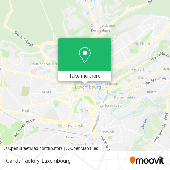 Candy Factory map