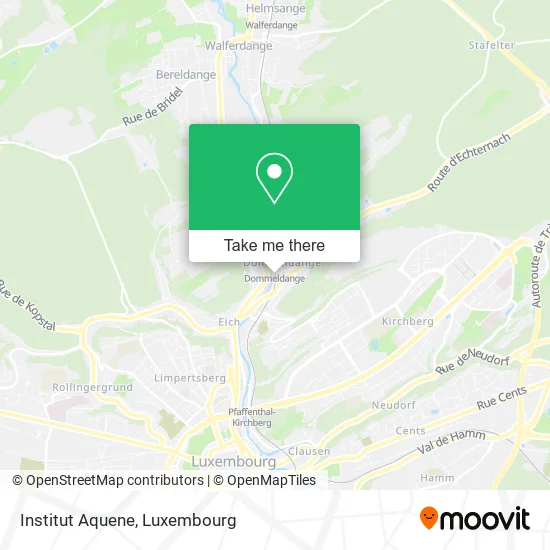 Institut Aquene map