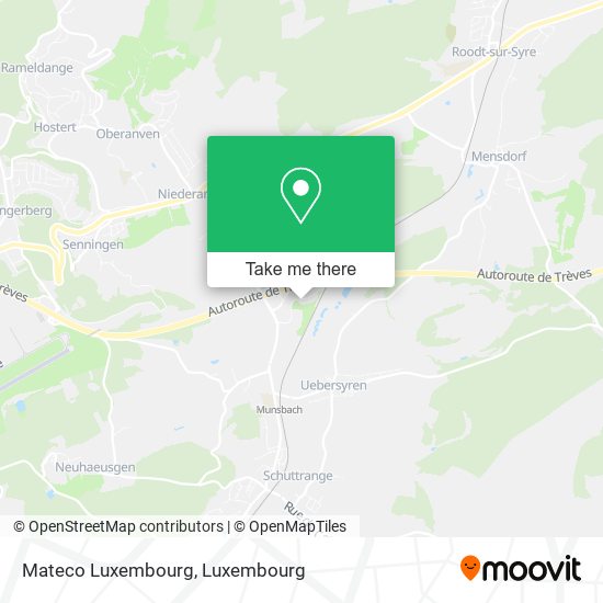 Mateco Luxembourg Karte