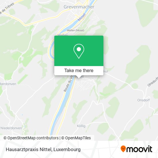 Hausarztpraxis Nittel map