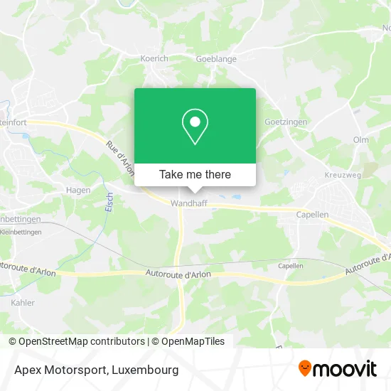 Apex Motorsport map