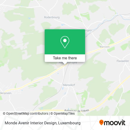 Monde Avenir Interior Design map