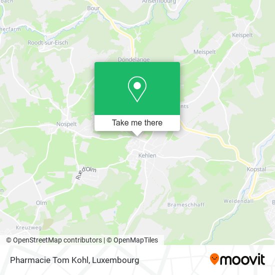 Pharmacie Tom Kohl map