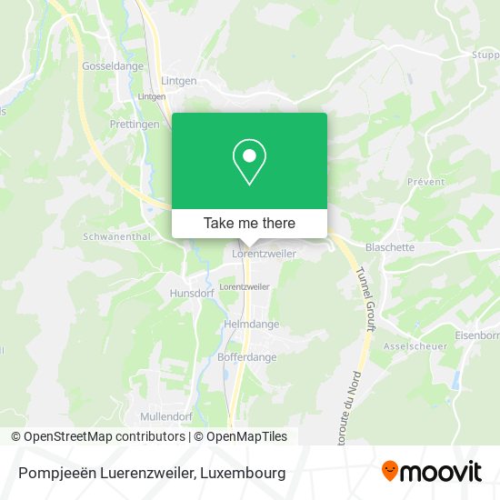 Pompjeeën Luerenzweiler Karte