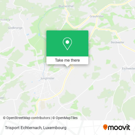 Trisport Echternach map