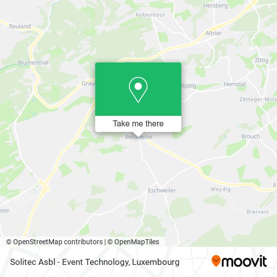 Solitec Asbl - Event Technology map