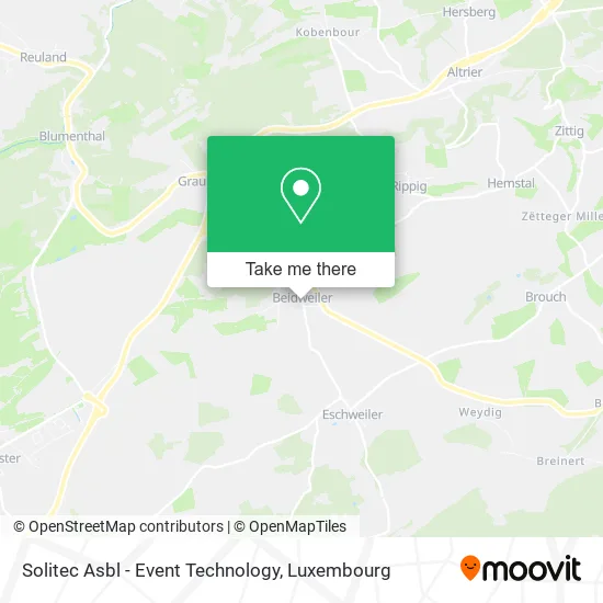 Solitec Asbl - Event Technology map