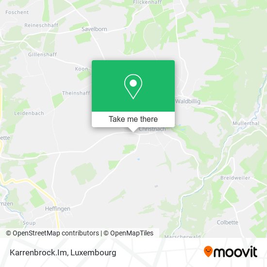 Karrenbrock.Im map