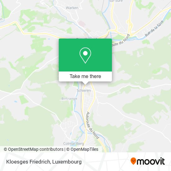 Kloesges Friedrich map