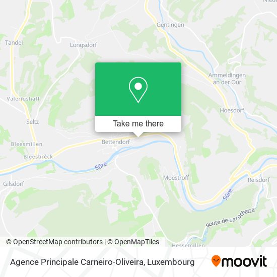 Agence Principale Carneiro-Oliveira map