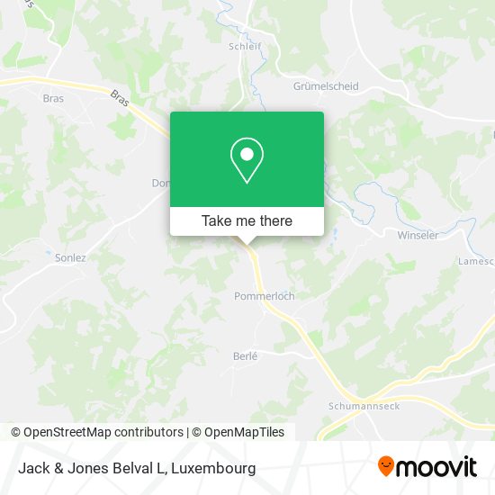 Jack & Jones Belval L map