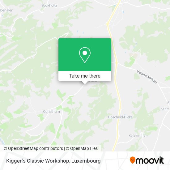Kiggen's Classic Workshop Karte