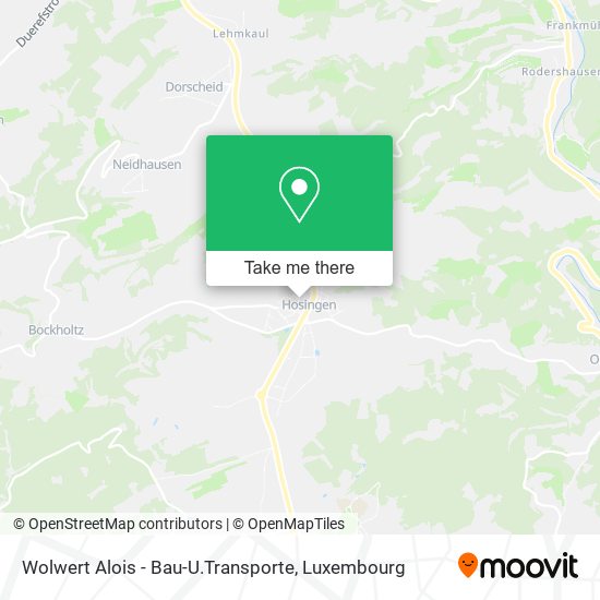 Wolwert Alois - Bau-U.Transporte Karte