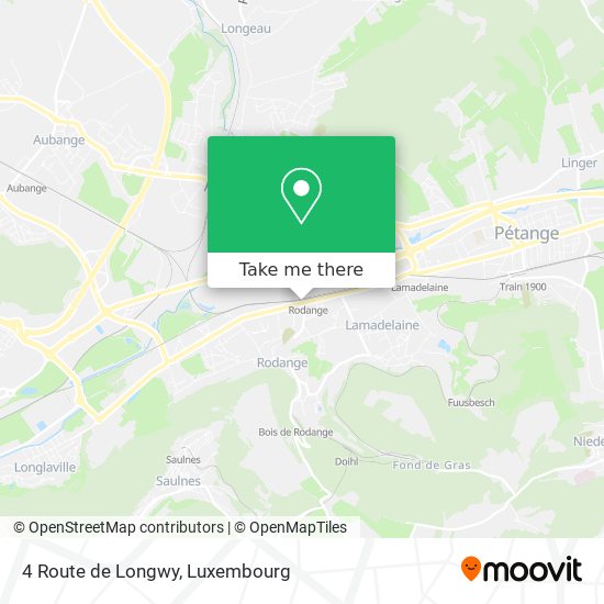 4 Route de Longwy map